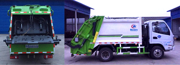 程力威牌CLW5040ZYSK5壓縮式垃圾車