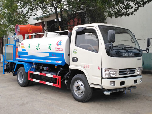 國(guó)五東風(fēng)小多利卡5方抑塵車(chē) 綠化噴灑車(chē)