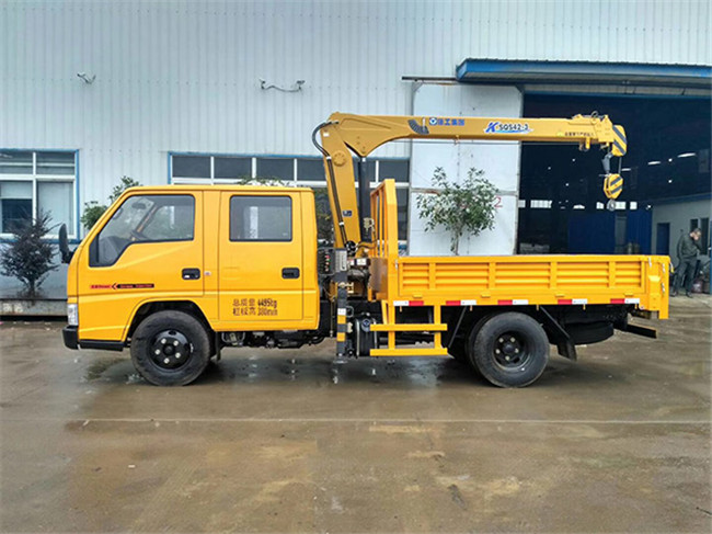 江鈴順達(dá)雙排隨車(chē)吊-2噸/3.2噸藍(lán)牌隨車(chē)吊