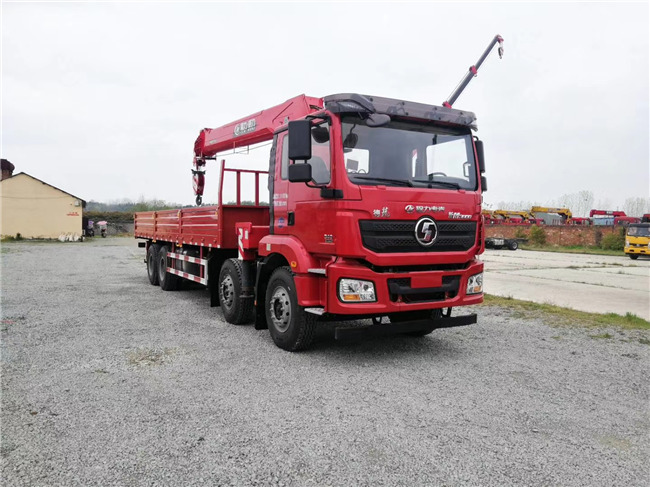 陜汽德龍新M3000前四后八14噸隨車(chē)吊